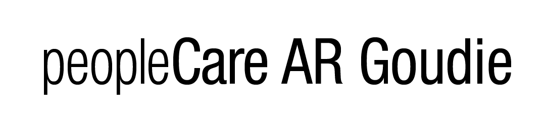 peopleCare AR Goudie logo