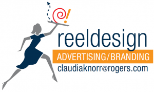 reeldesign Advertising/Branding claudiaknorr@rogers.com logo