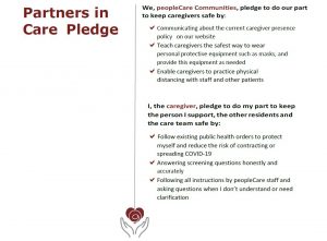 peopleCare partners in care pledge