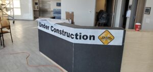 Construction progress photo of Meaford LTC redevelopment