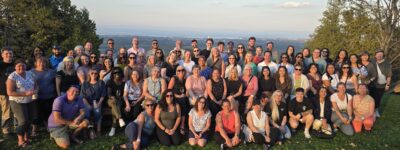 peopleCare leaders at the top of the Blue Mountains