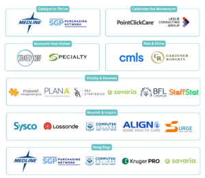 List of Dare to Thrive sponsor logos